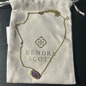 Kendra Scott Elisa Gold Pendant Necklace